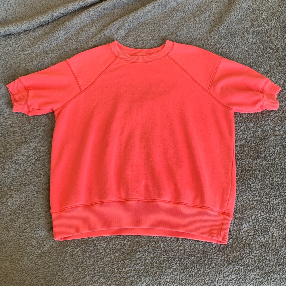 Aerie Short Sleeved Fleece